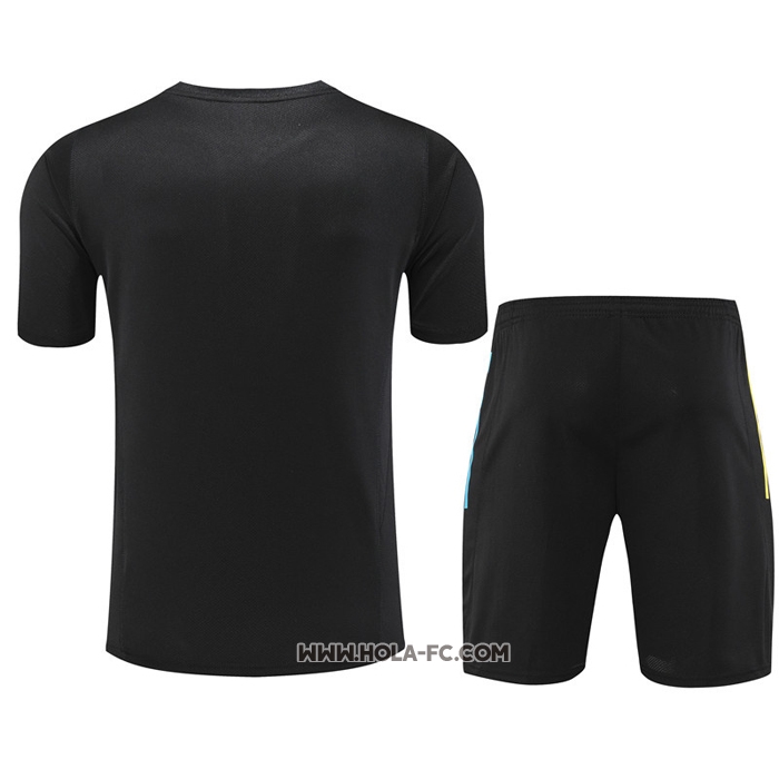 Chandal del Arsenal 2023-2024 Manga Corta Negro - Pantalon Corto
